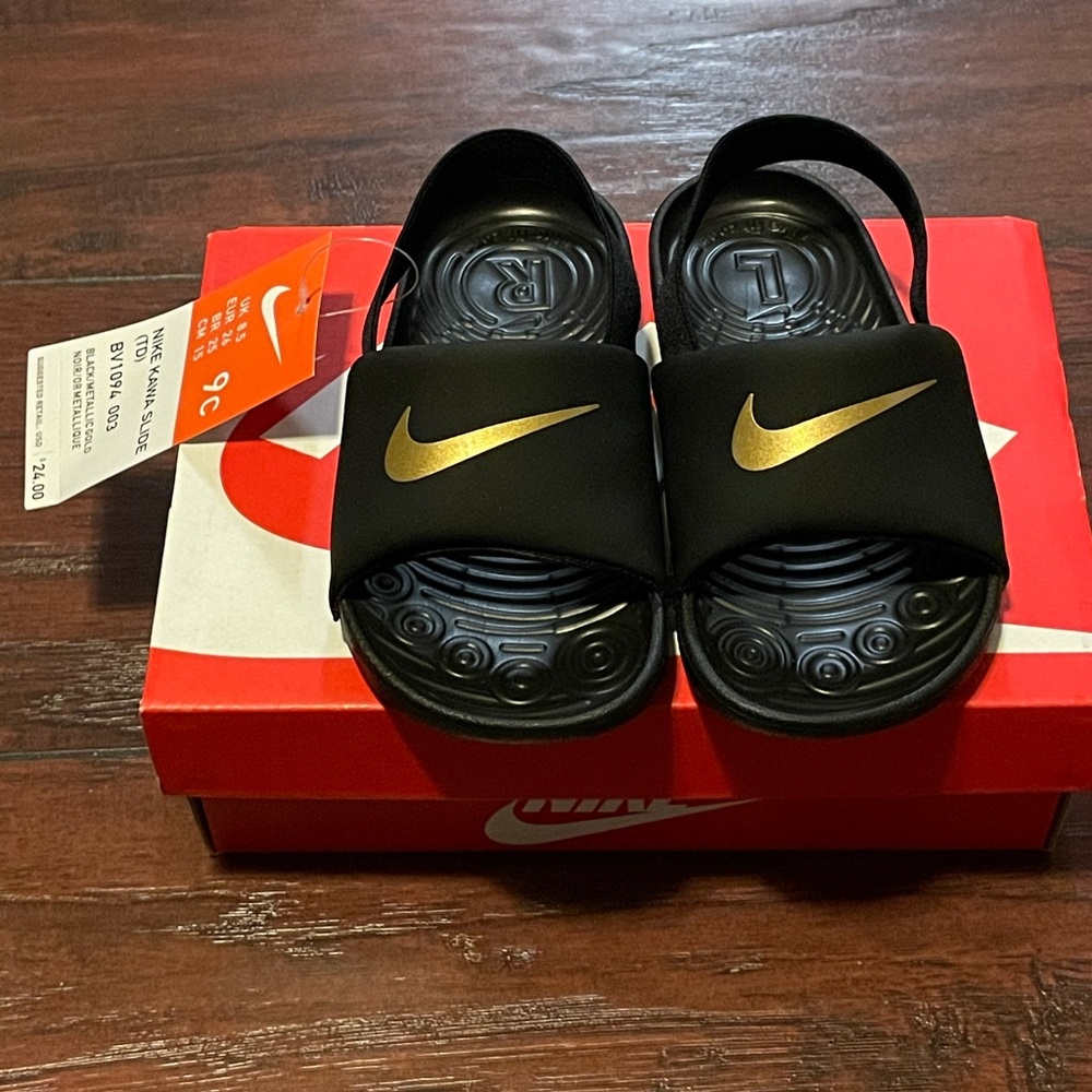 NEW Nike Infant Kawa Slides